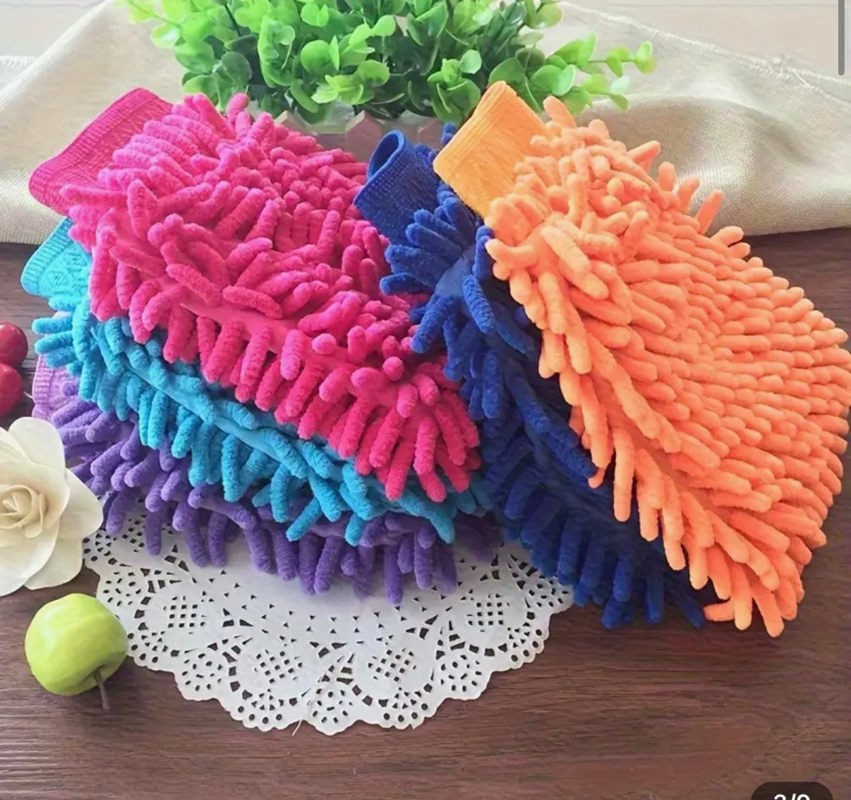 3pac Car wash cloves